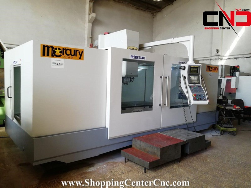 پارامتر های فرز سی ان سی سه محور Hartford vmc 2060 S A با کنترل Fanuc 18m